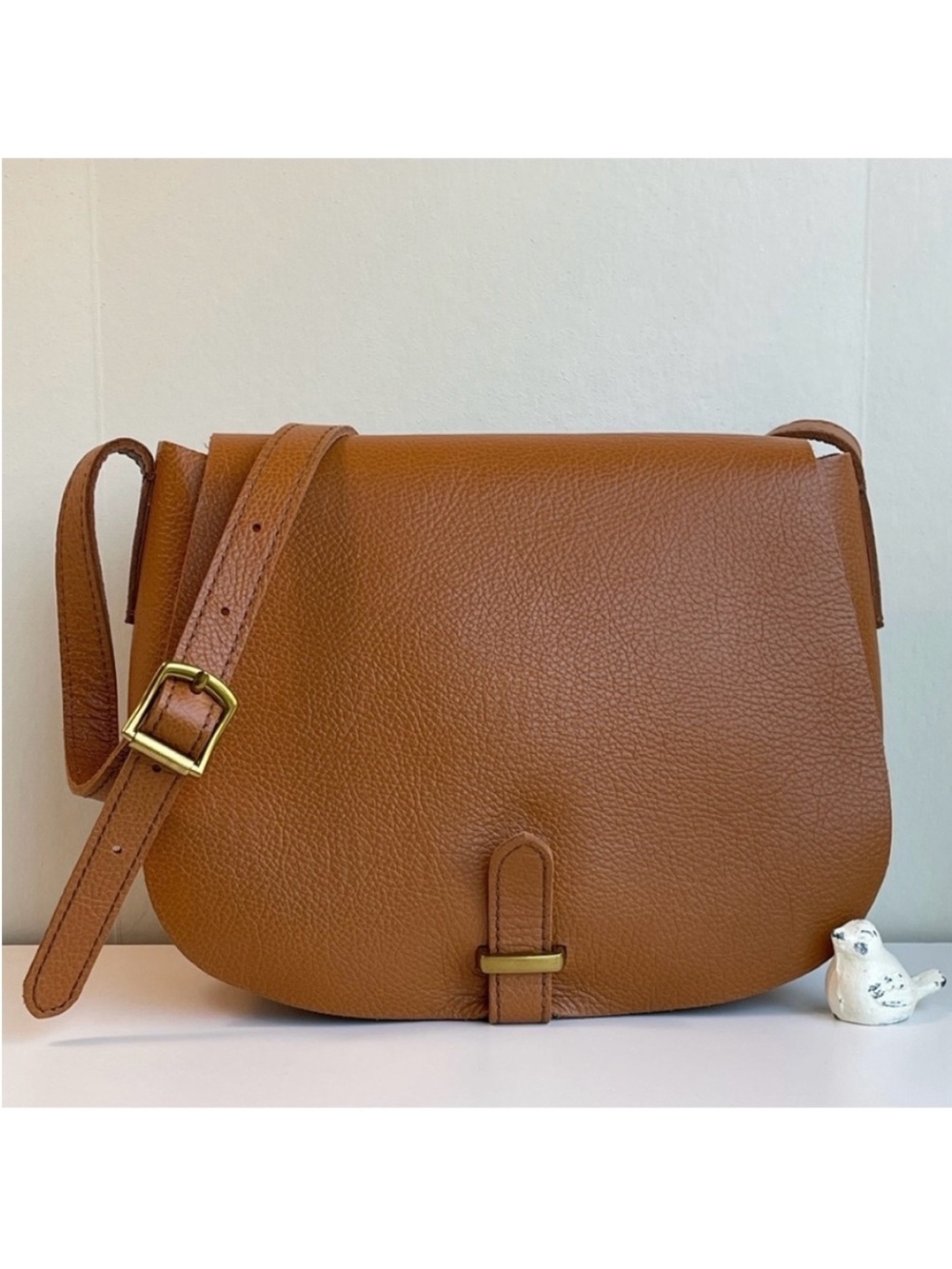 Mark And Graham The Flap Crossbody Genuine Leather